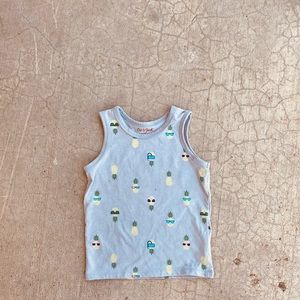 Cat & Jack Pineapple Tank Top